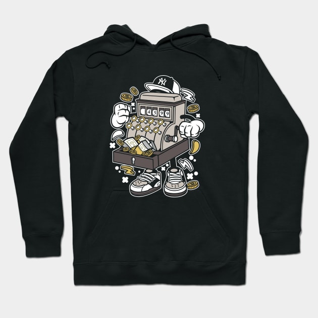 Cash Machine Hoodie by CANVAZSHOP